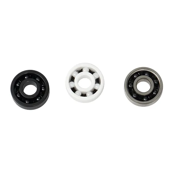 Hxhv 6000 POM Plastic Ball Bearing with Glass Balls
