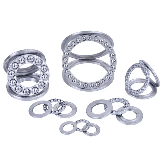 Thrust Ball Bearings 51118/51218 Brass/Iron Cage, Low Friction